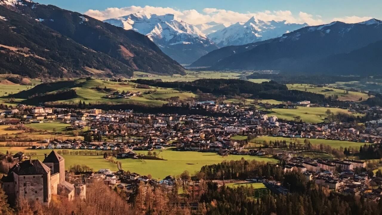 Saalfelden heute mit seinen knapp 16.000 Einwohnern.  