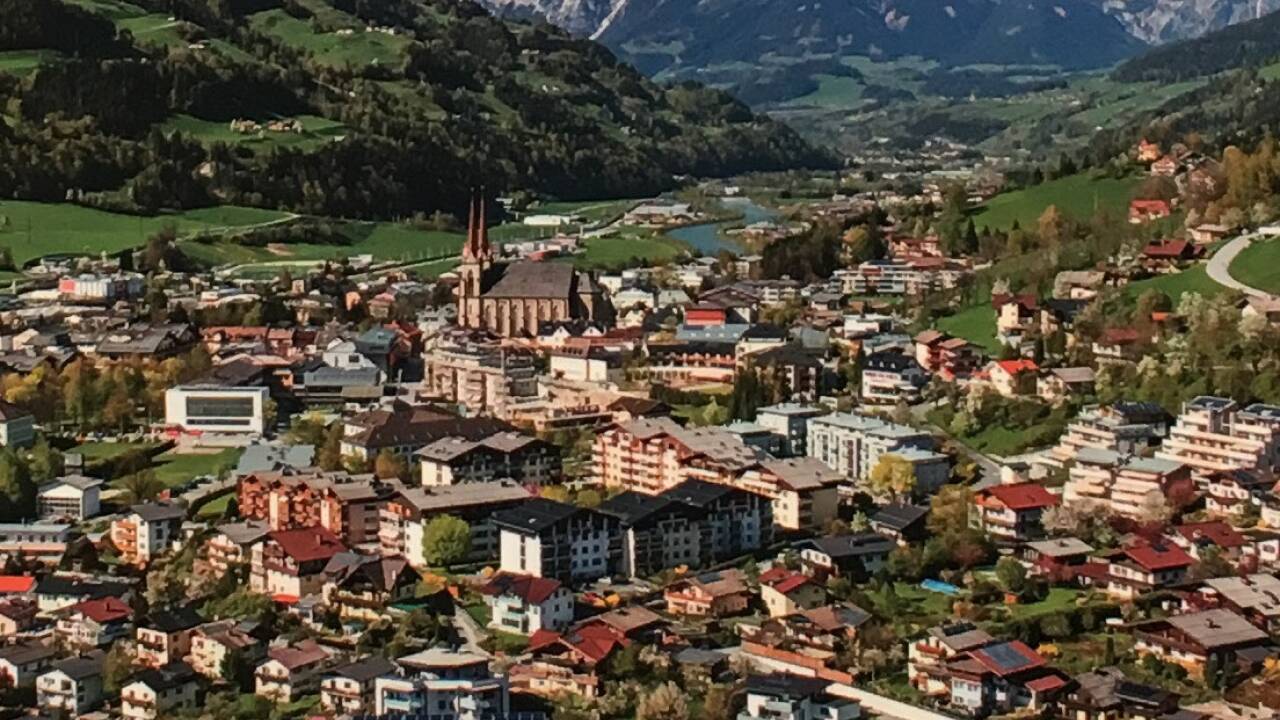Hier die aktuelle Ansicht von St. Johann mit seinen 11.000 Einwohnern.  