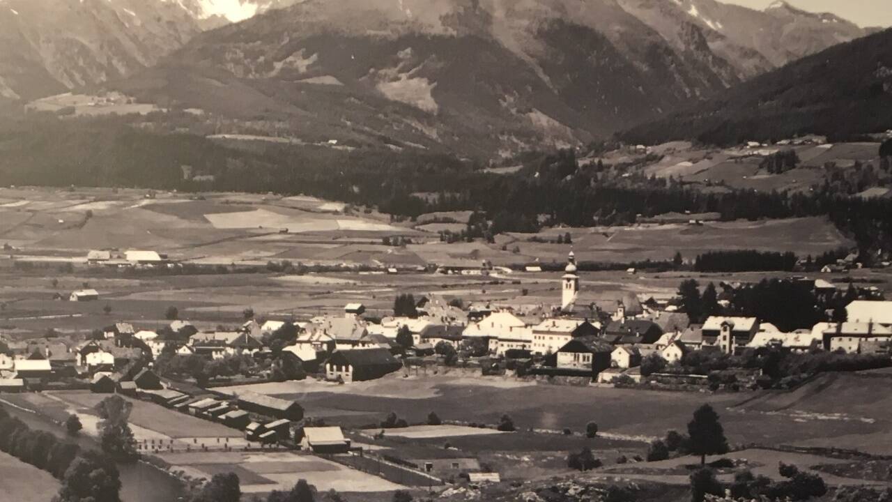 Tamsweg 1939, am Vorabend des Zweiten Weltkriegs. Immerhin rund 3200 Einwohner hatte der Bezirkshauptort damals.  