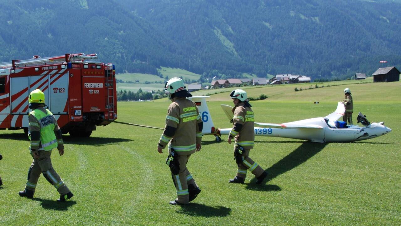 Die Freiwillige Feuerwehr Mauterndorf war im Einsatz.  