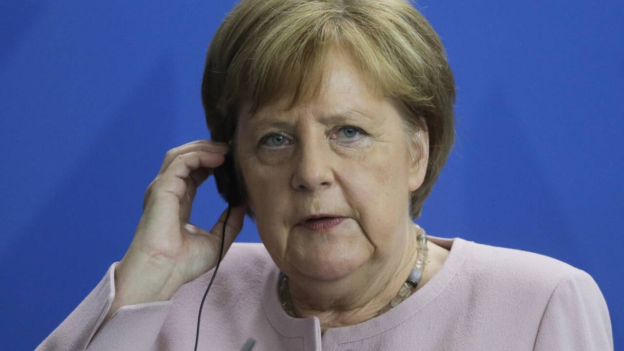 Angela Merkel.  