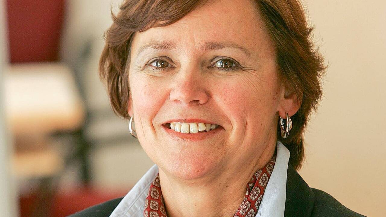 Eine von drei: Christine Fuchs. 