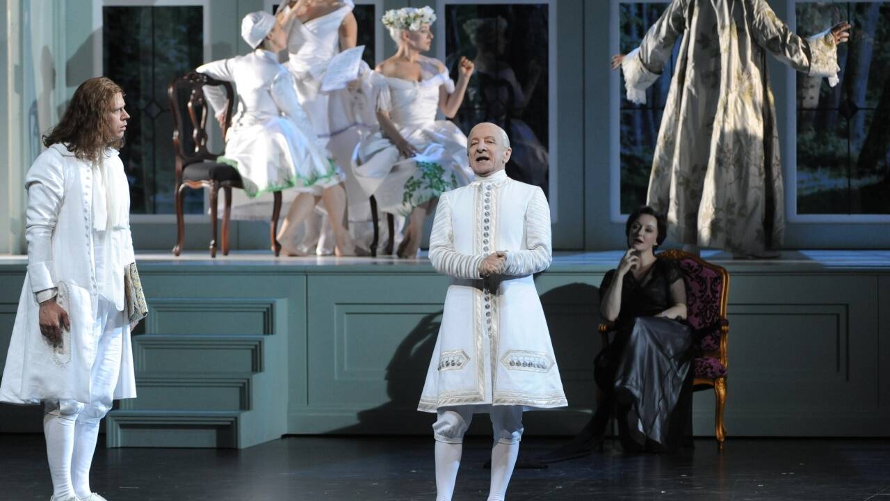 Haushofmeister in „Ariadne auf Naxos“ bei den Salzburger Festspielen 2012.  