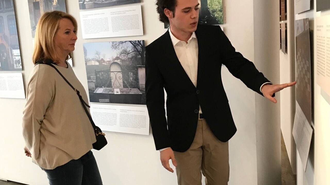 Christoph Schwarzecker aus Wien macht 2018/19 Gedenkdienst im Galicia Jewish Museum in Krakau. 