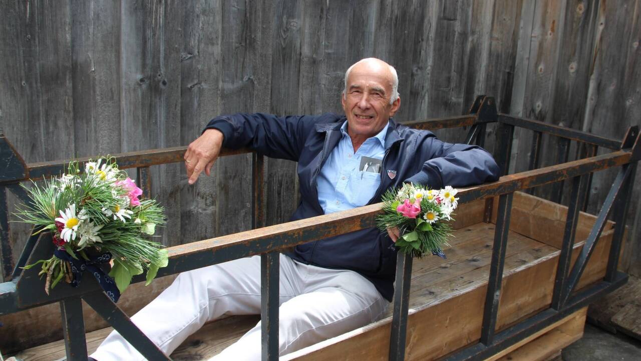 Das berüchtigte Kisterl kommt zu Siegfried Kopp ins Rauriser Talmuseum. 