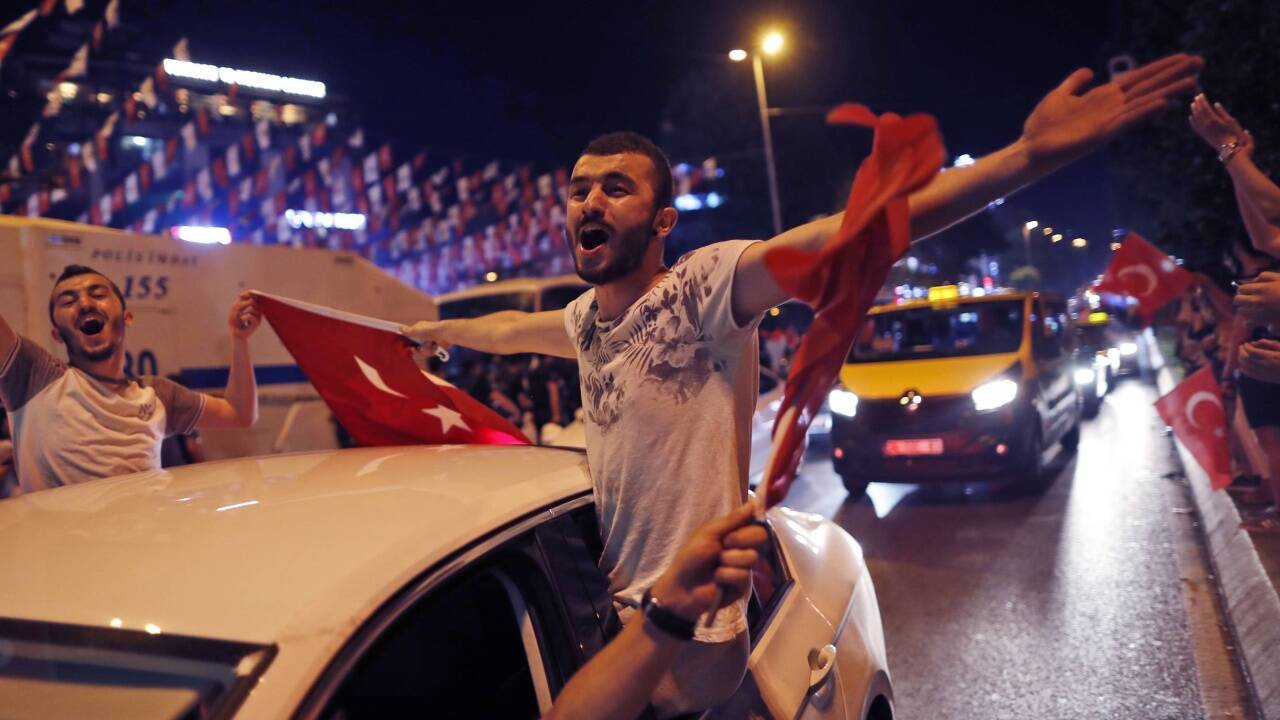 Ekrem Imamoglu feierte seinen Wahlsieg 
