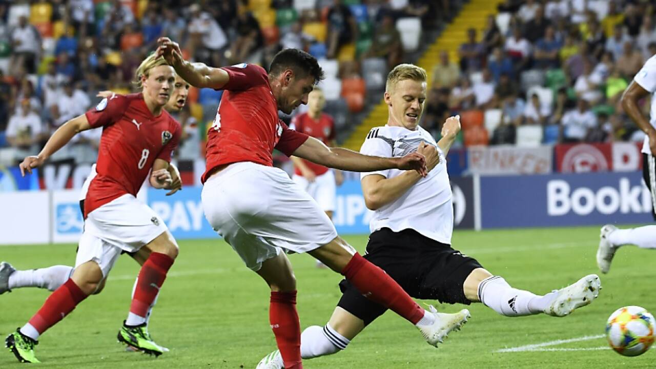 Selbst Turnierfavorit Deutschland wurde von Österreichs U21 gefordert 