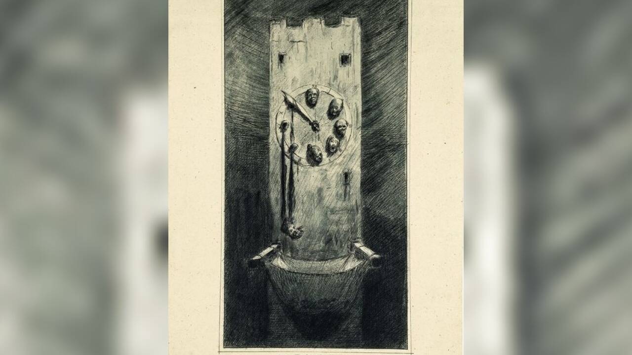 Alfred Kubin, „Die Todesstunde“, 1900, versteigert bei Sotheby’s um 855.000 Pfund bzw. 958.972 Euro.  