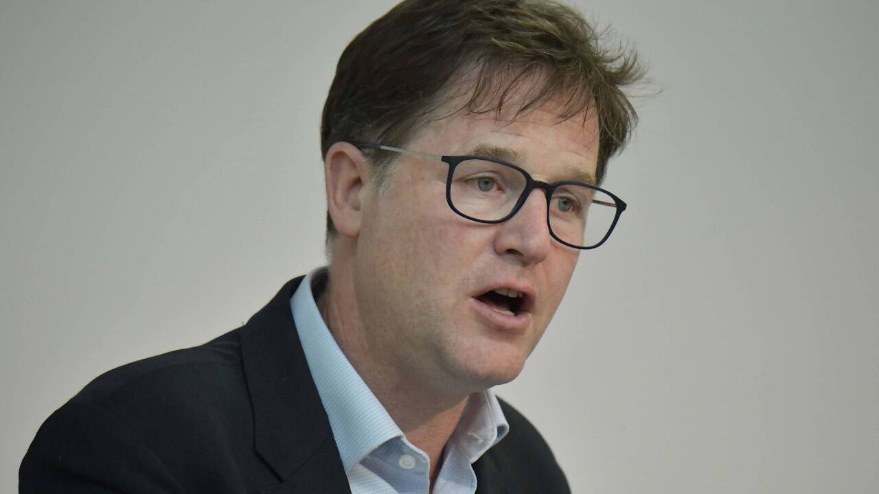 Clegg auf einer Veranstaltung der Hertie School of Governance in Berlin. Clegg auf einer Veranstaltung der Hertie School of Governance in Berlin.