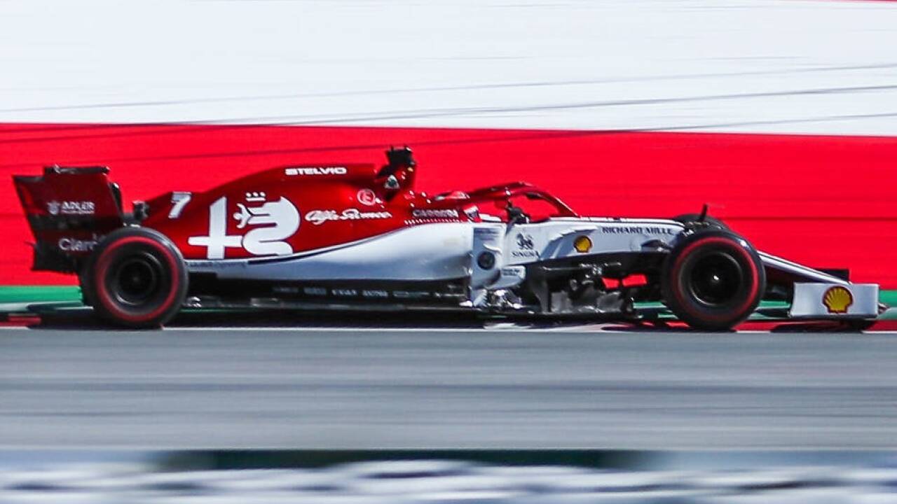 Räikkönen: Spielberg-Premiere im Alfa Romeo. 