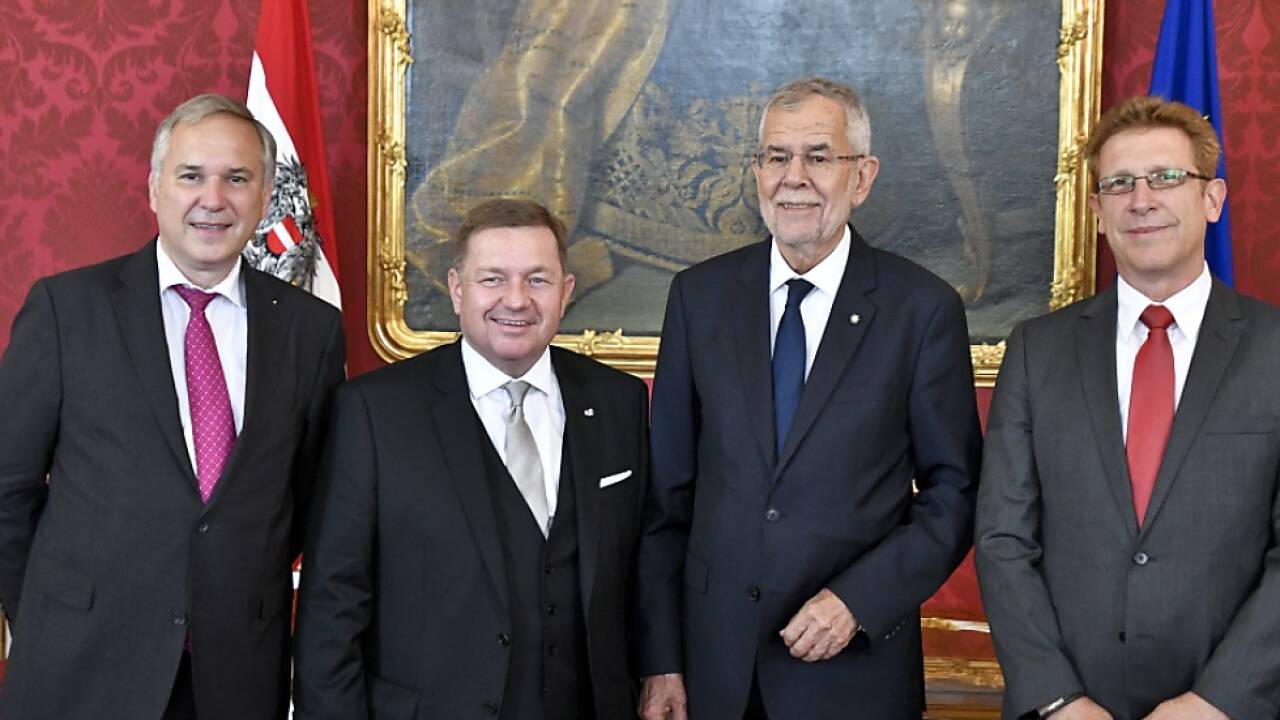 Werner Amon, Bernhard Achitz und Walter Rosenkranz im Amt Werner Amon, Bernhard Achitz und Walter Rosenkranz im Amt