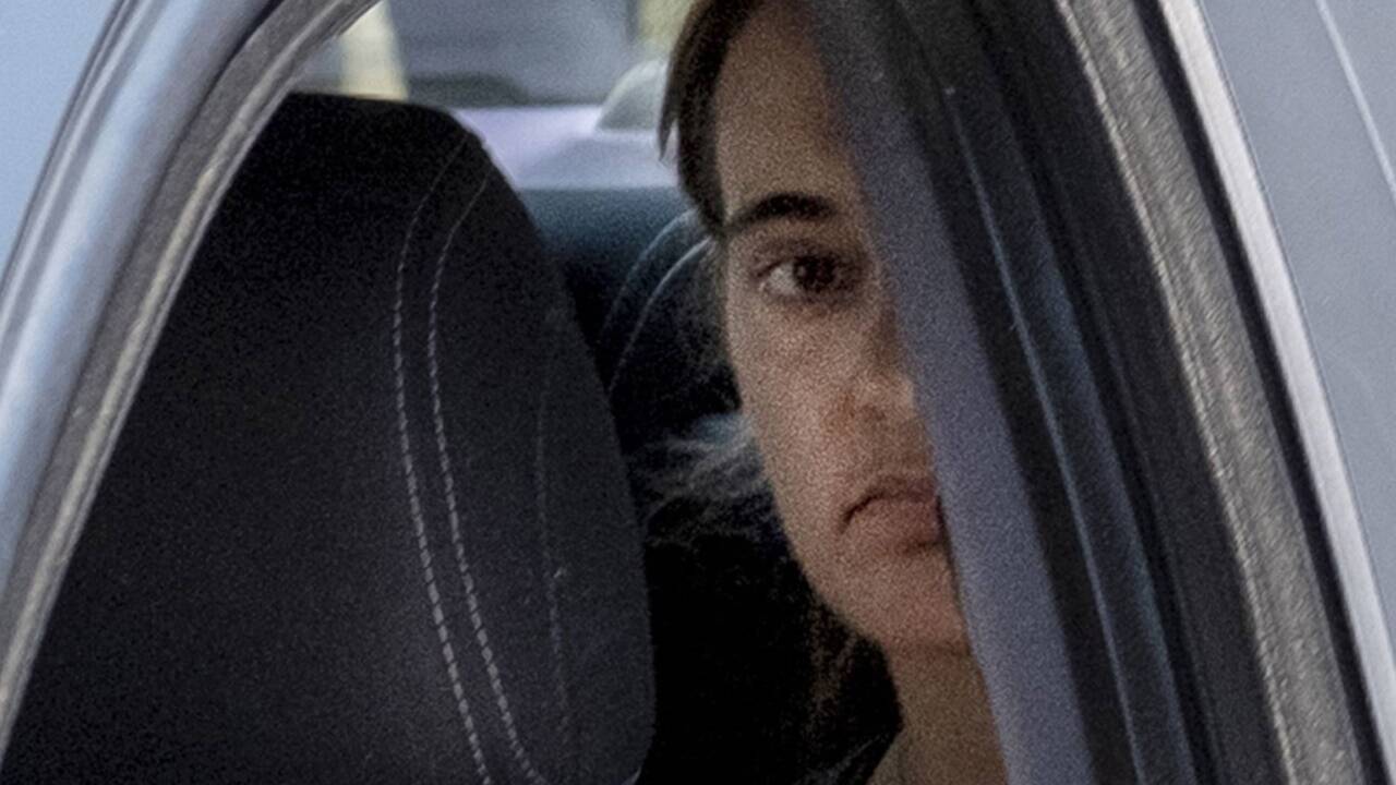 Carola Rackete auf dem Weg zur Einvernahme in Agrigento (Sizilien). Carola Rackete auf dem Weg zur Einvernahme in Agrigento (Sizilien).