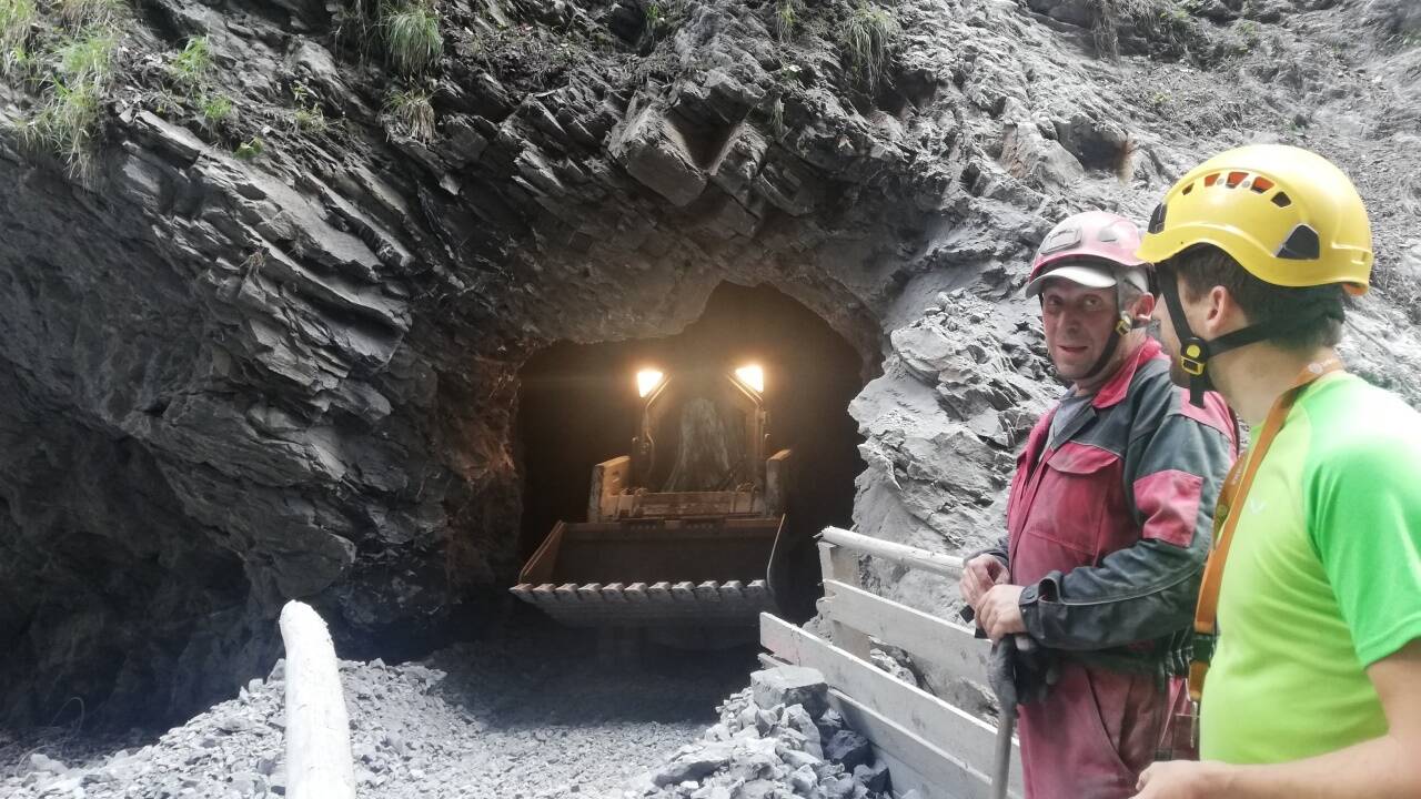 Die Arbeiten in der Liechtensteinklamm laufen auf Hochtouren. 