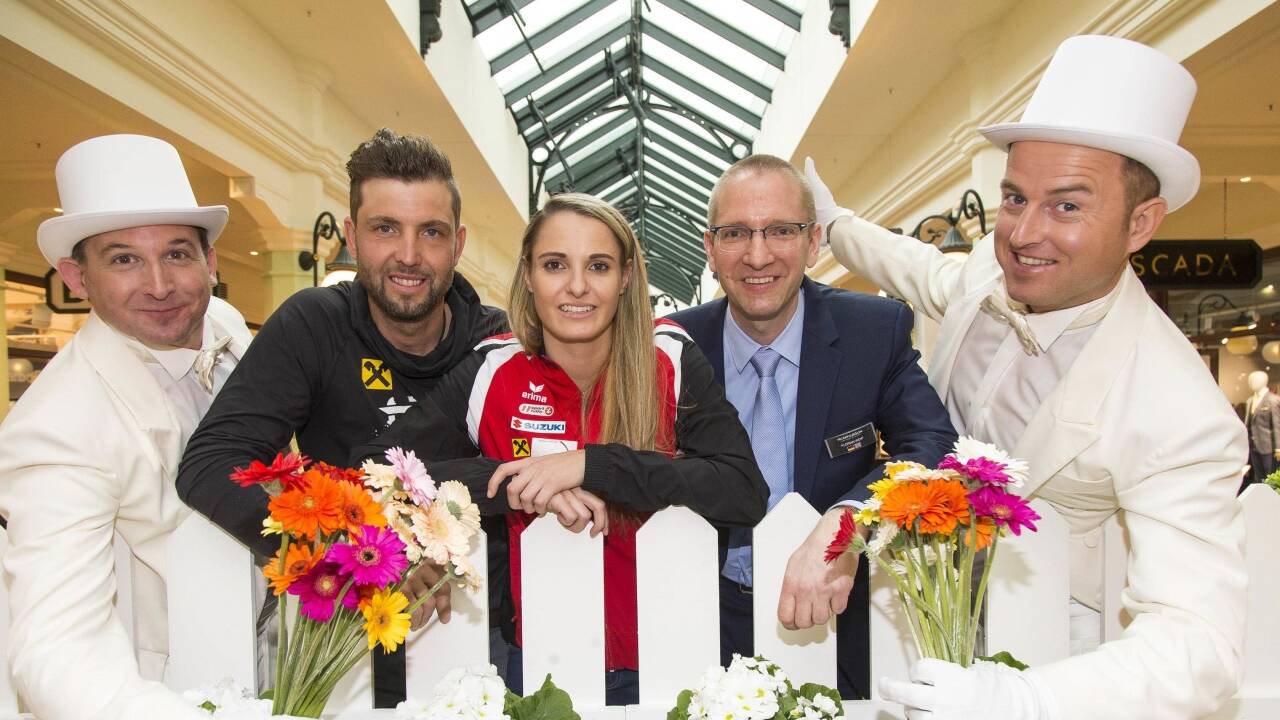 Wish Maker Christophorus, Andreas Prommegger, Alisa Buchinger, Florian Went, Wish Maker Franciskus. 