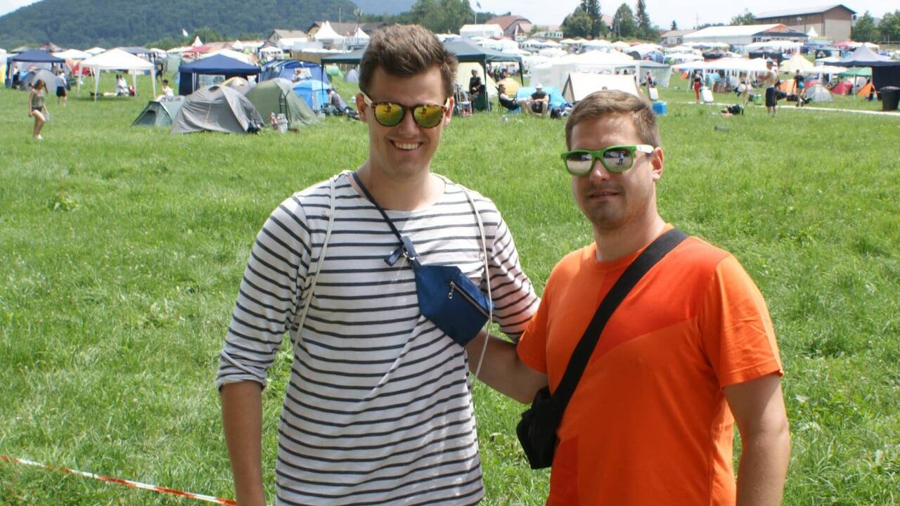 Christoph Thewalt und Konrad Tenkam sind heuer zum ersten Mal als Mitarbeiter dabei. 