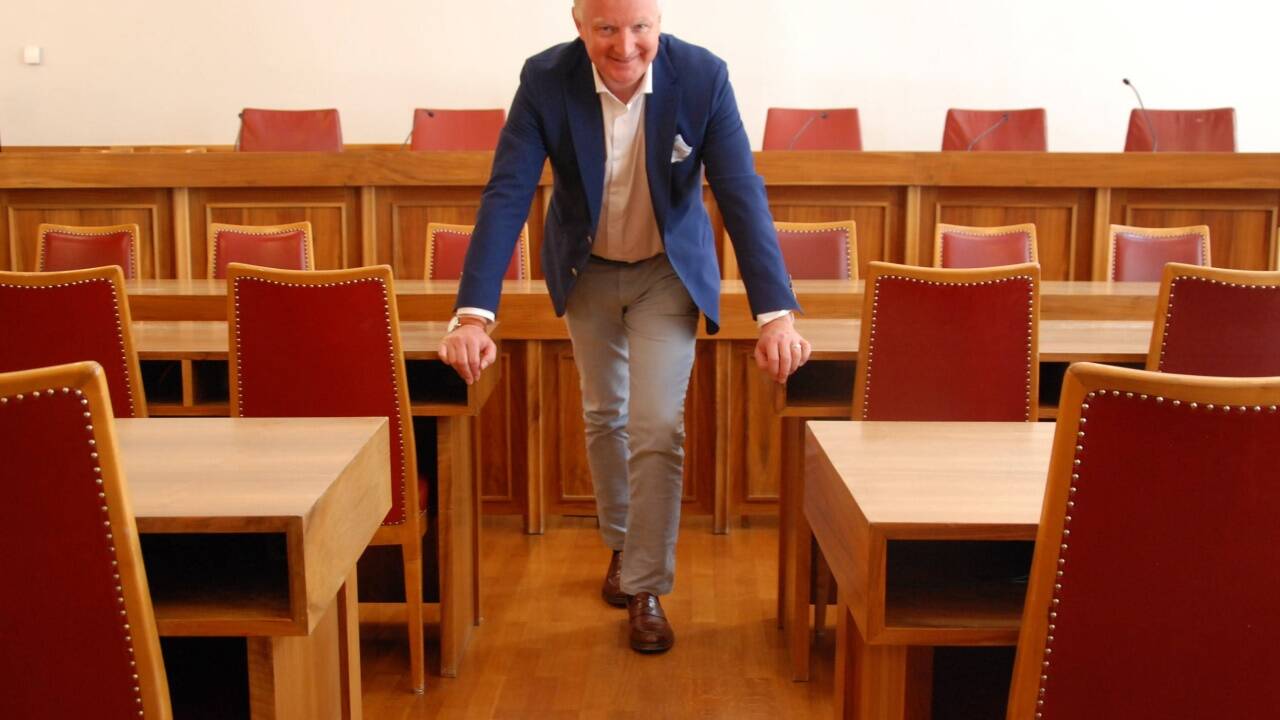 Florian Kreibich startete verspätet in den neuen Gemeinderat. Bild:  