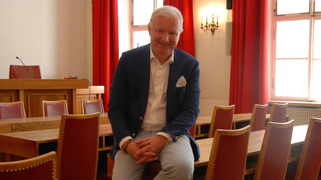 Florian Kreibich startete verspätet in den neuen Gemeinderat. Bild:  