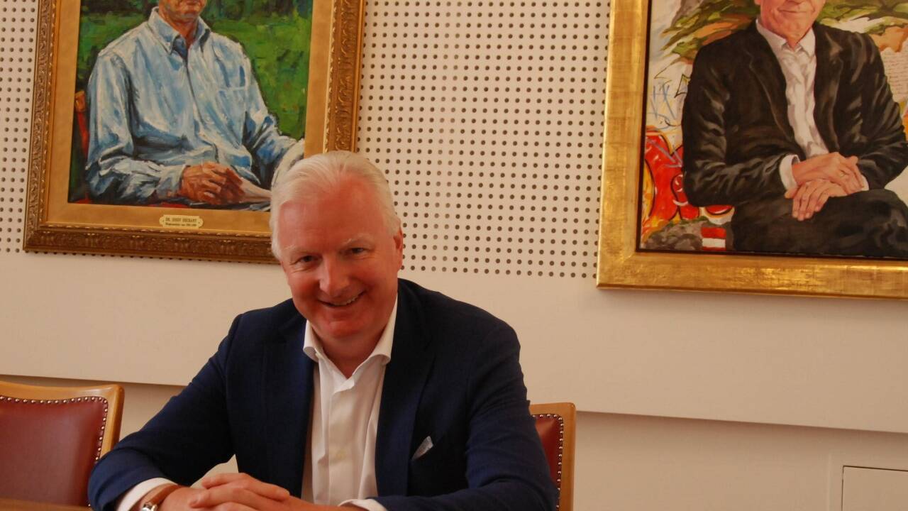 Florian Kreibich startete verspätet in den neuen Gemeinderat. Bild:  