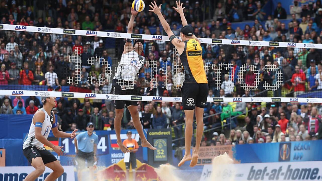 Die vier Sportler boten ein spannendes Finale  Die vier Sportler boten ein spannendes Finale