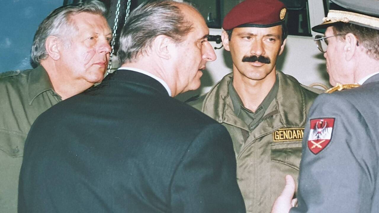 Als Bundespräsident Thomas Klestil zu Besuch kam.... 