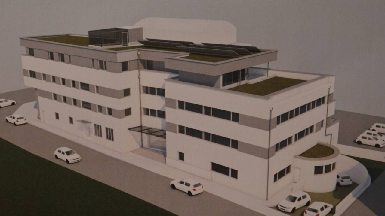 Der Entwurf für das Softwarezentrum der Firma Eurofunk Kappacher in der Vogelweiderstraße stammt vom Architekturbüro DI Weiss.  