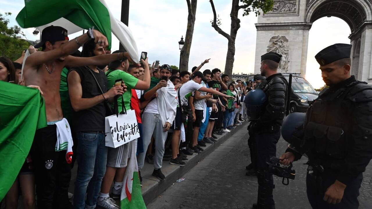 Nicht aller Algerien-Fans feierten friedlich 