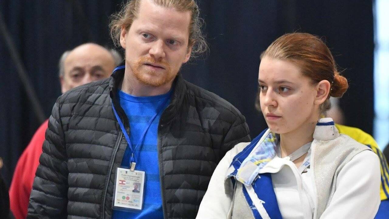 Fokussiert blicken Lilli Brugger und Trainer Moritz Hinterseer der WM entgegen.  