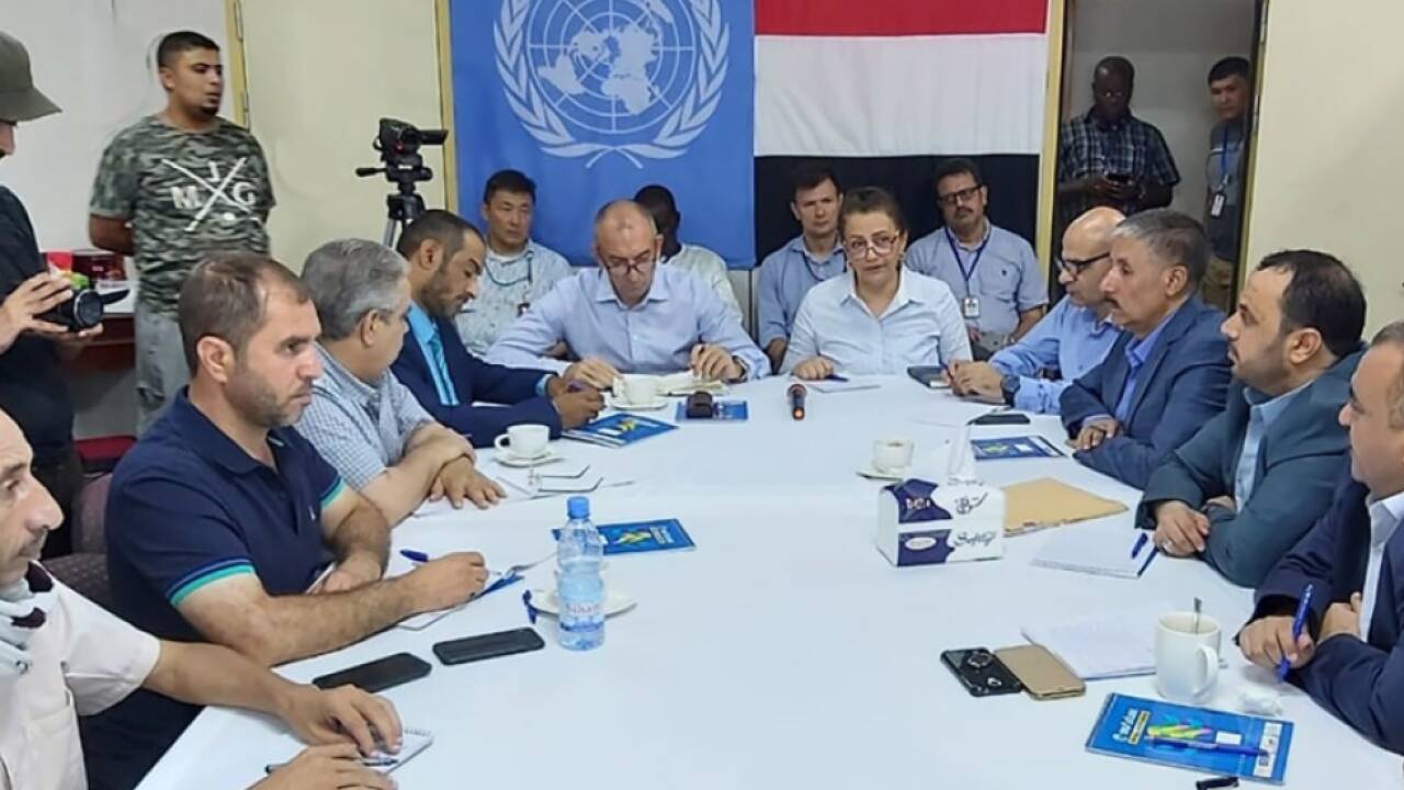 Die Konfliktparteien trafen zusammen Die Konfliktparteien trafen zusammen