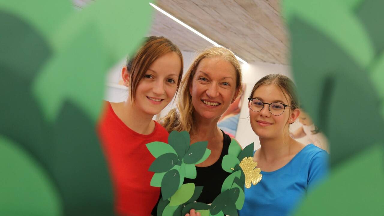 Elma Mulic, Roswitha Huber-van Leerdam und Marlene Likar. 