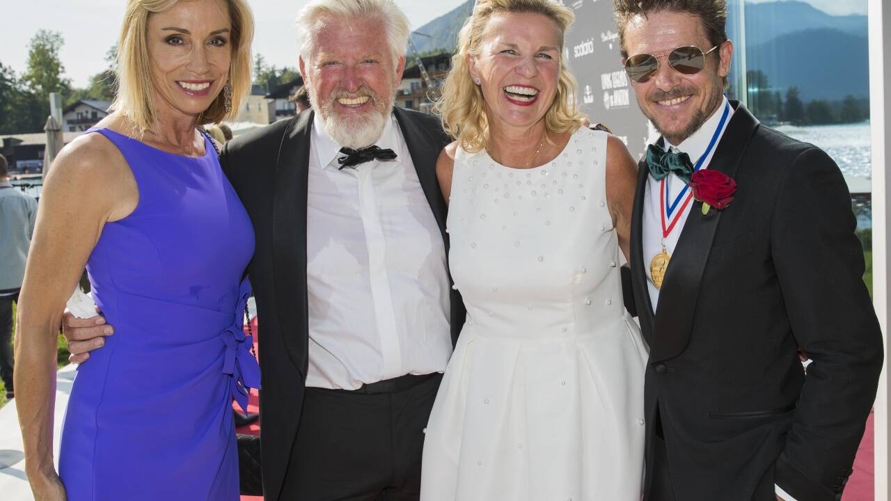 Anita Gerhardter, Engelbert Lainer, Hera Lind und Felix Baumgartner. 
