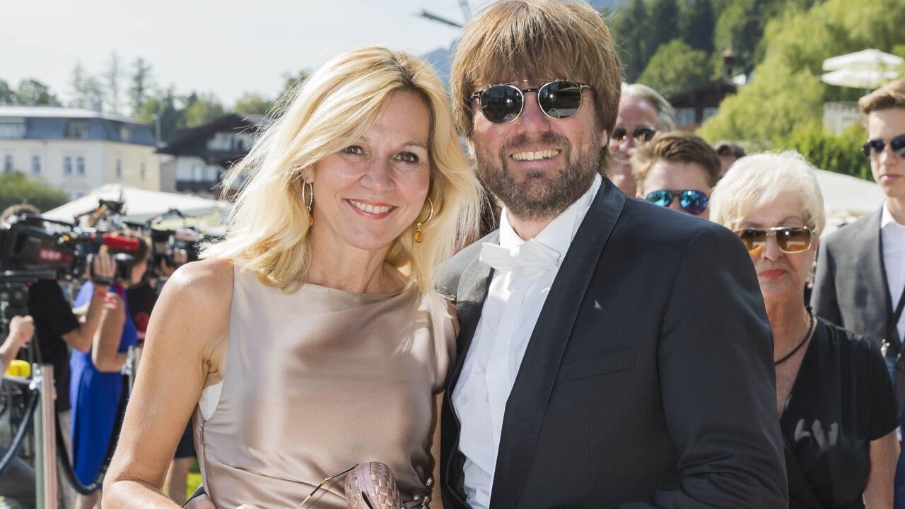 Andreas Gall mit Frau . 