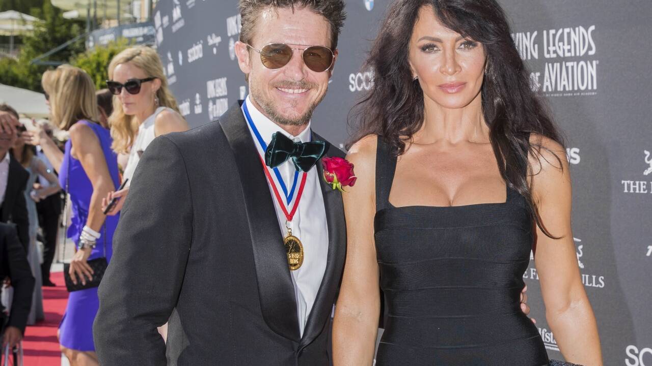 Felix Baumgartner und Mihaela Schwartzenberg . 