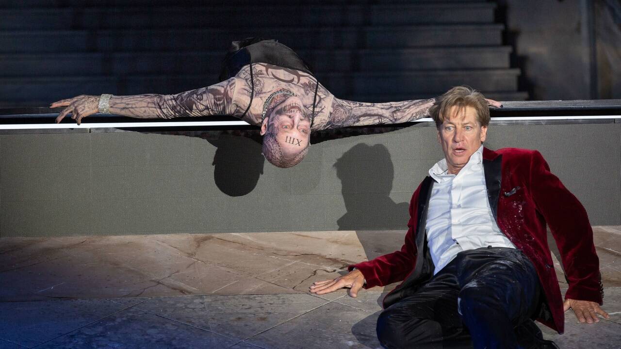 Tobias Moretti und Peter Lohmeyer. 