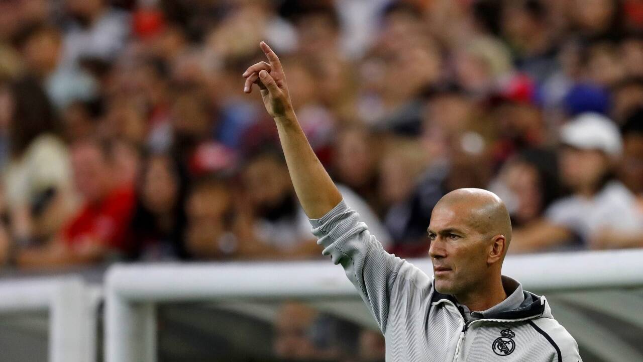 Weltmeister und Fußball-Legende: Zinedine Zidane ist Real-Madrid-Trainer. 