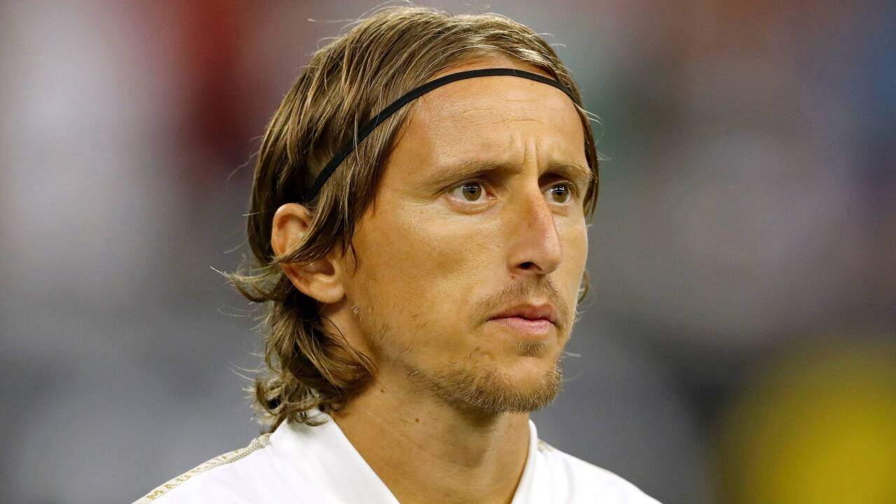 Mittelfeldmotor Luka Modric. 