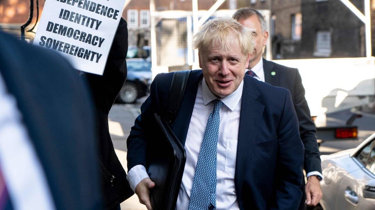 Am Dienstag in London: Alexander Boris de Pfeffel Johnson. 
