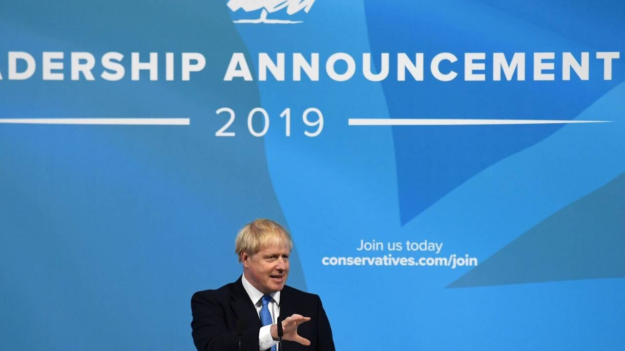Am Dienstag in London: Alexander Boris de Pfeffel Johnson. 