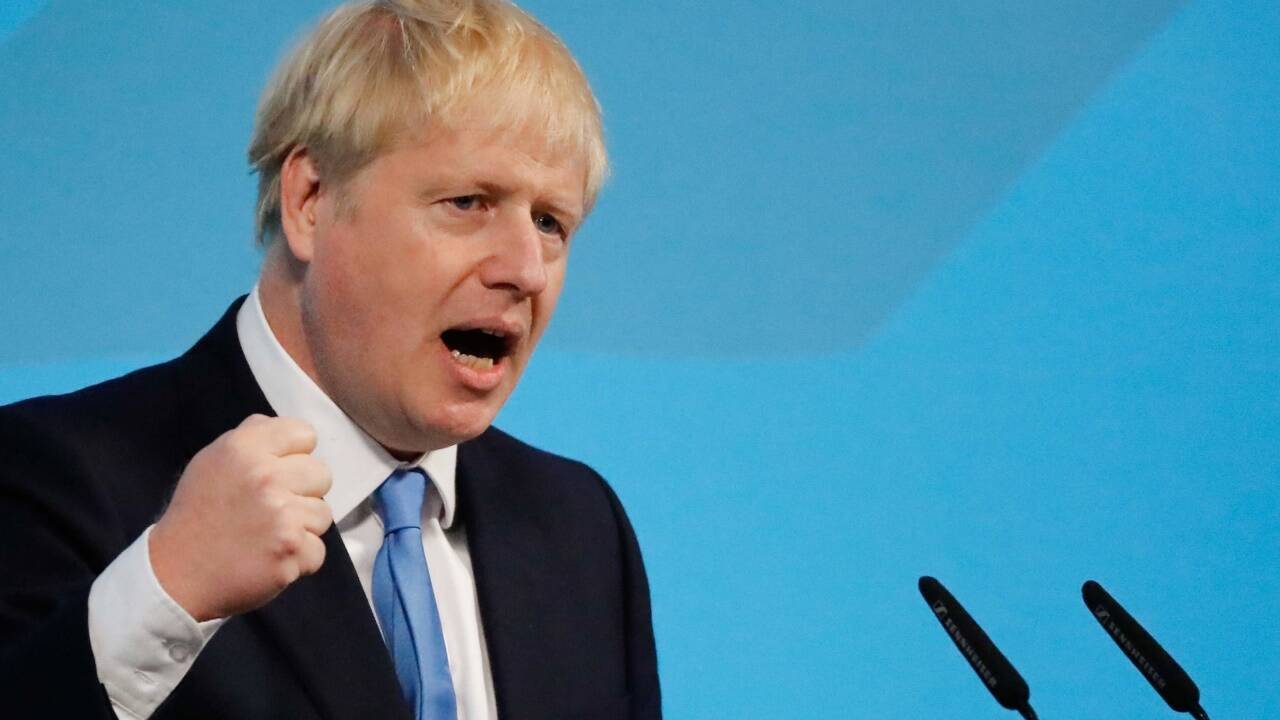 Am Dienstag in London: Alexander Boris de Pfeffel Johnson. 