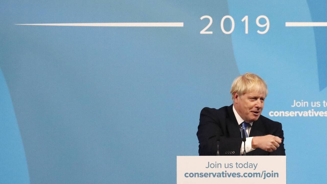 Am Dienstag in London: Alexander Boris de Pfeffel Johnson. 