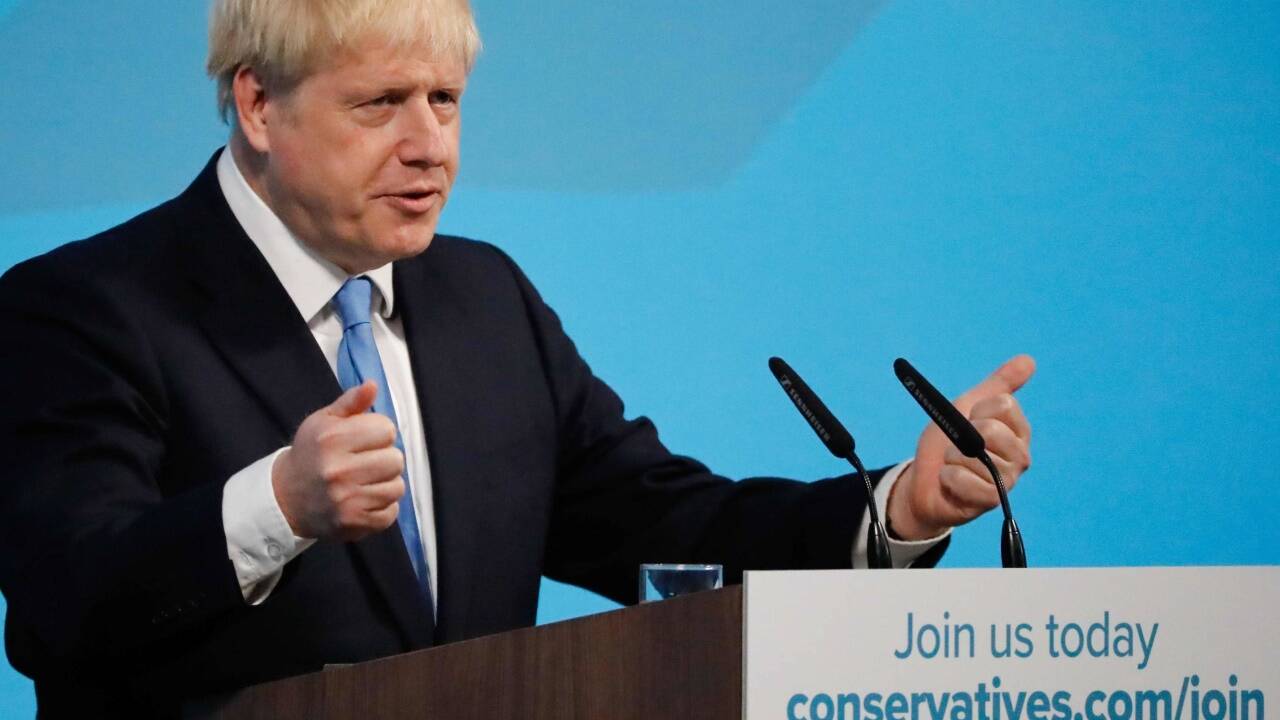 Am Dienstag in London: Alexander Boris de Pfeffel Johnson. 
