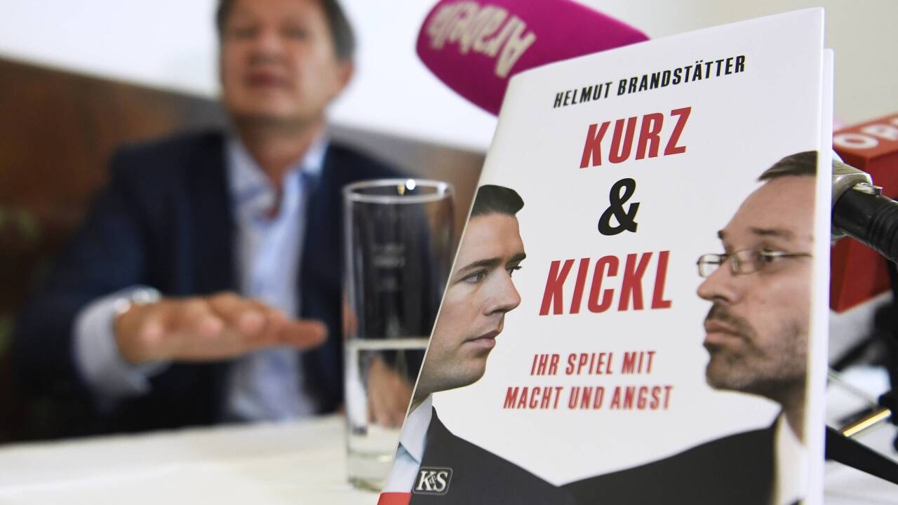 Ex-Kurier-Herausgeber Helmut Brandstätter rechnet in seinem Buch mit Türkis-Blau ab.  