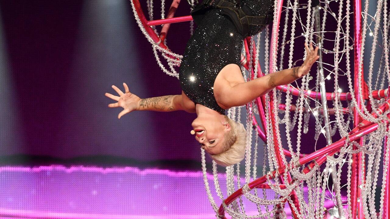 Pink gastiert im Wiener Ernst-Happel-Stadion. 
