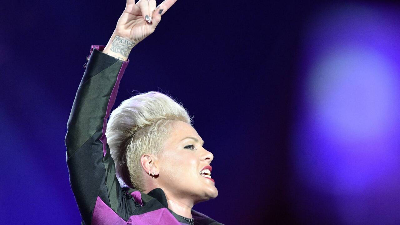 Pink gastiert im Wiener Ernst-Happel-Stadion. 