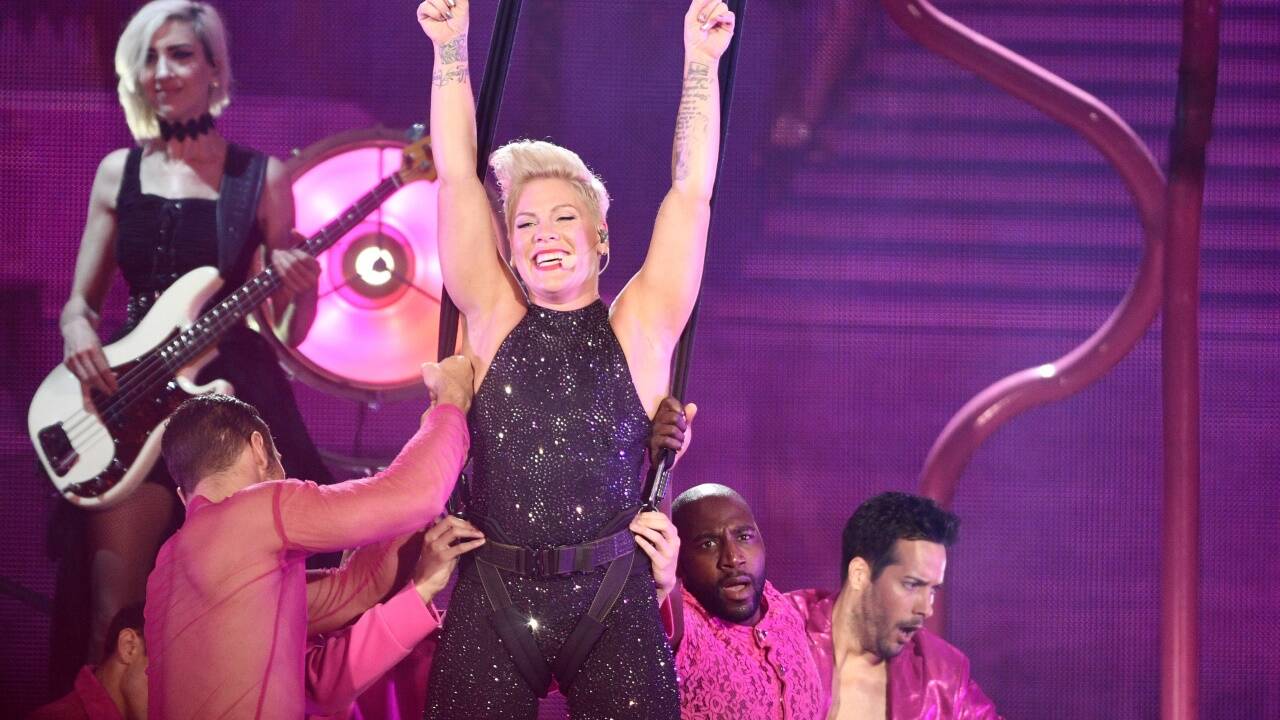 Pink gastiert im Wiener Ernst-Happel-Stadion. 