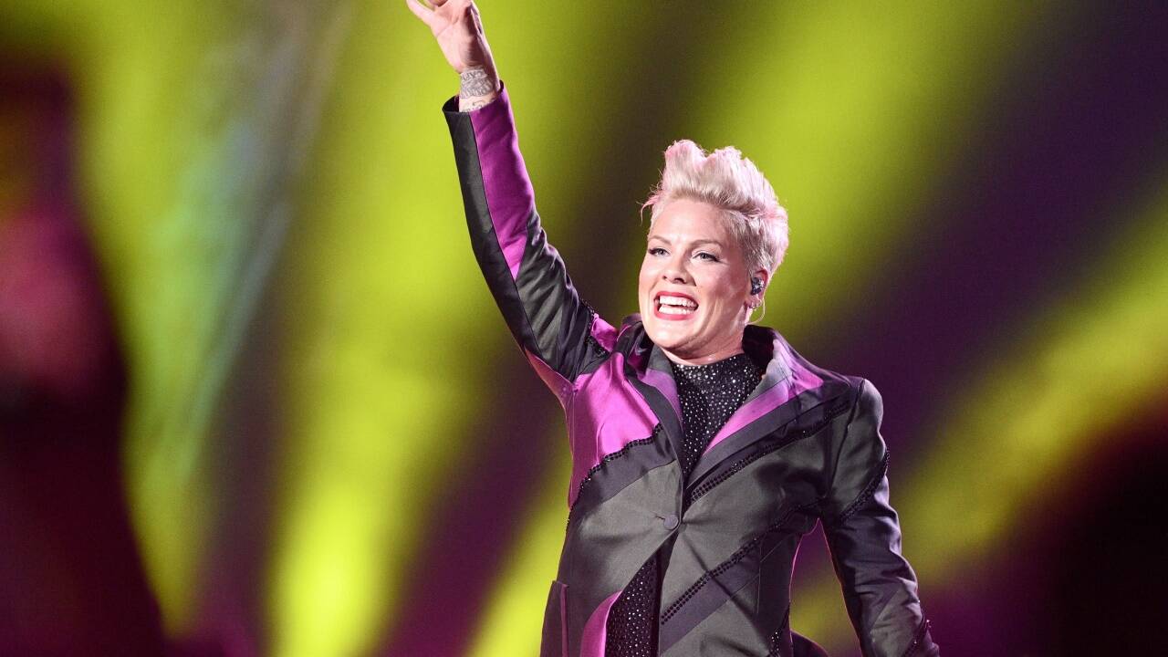 Pink gastiert im Wiener Ernst-Happel-Stadion. 
