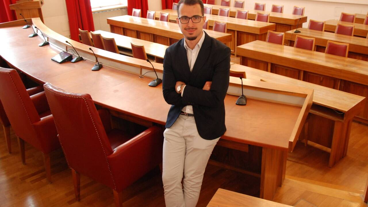 Ideen, die einschlagen: Mit diesem Claim wirbt Tarik Metes Werbeagentur Meteor. Ob das auch für seine Politik gilt? Man darf gespannt sein.Bild:  