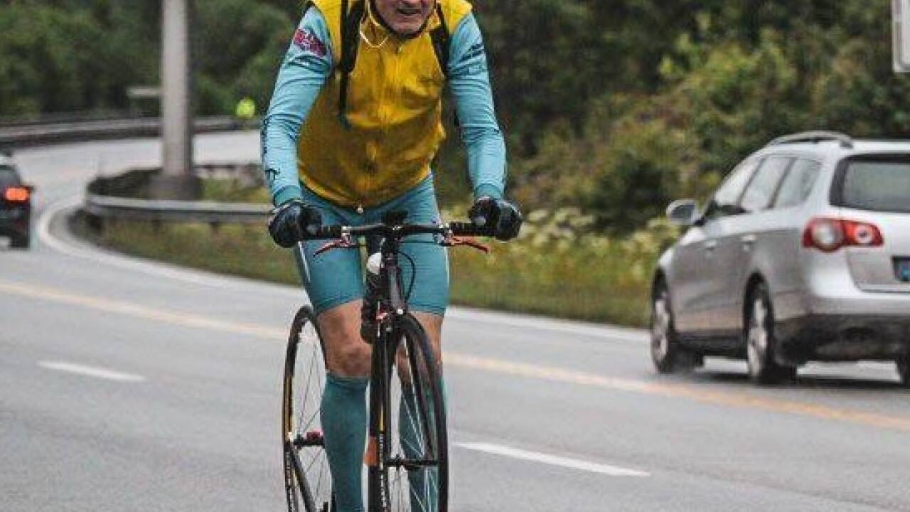 Jurek Milewski legte in Norwegen 540 Kilometer auf seinem Kickbike zurück. Dabei dachte er mehrmals ans Aufgeben. Bilder: SAHA/SPORTOGRAF/PRIVAT 