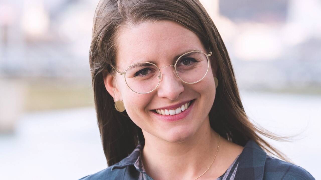 Bernadette Lang spricht bei den Salzburger Hochschulwochen. 
