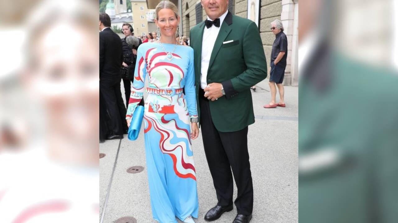 Alexander Auersperg-Breunner und Prinzessin Elisabeth Auersperg-Breunner  