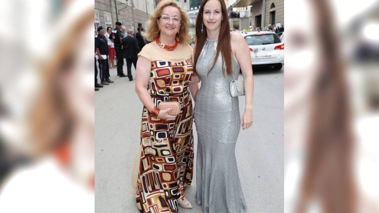 Maria Fekter mit Tochter Caro. 